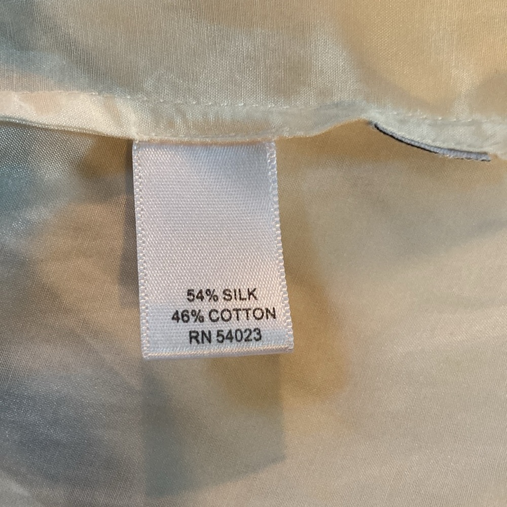 lovely sz M blouse off white - Picture 6 of 6